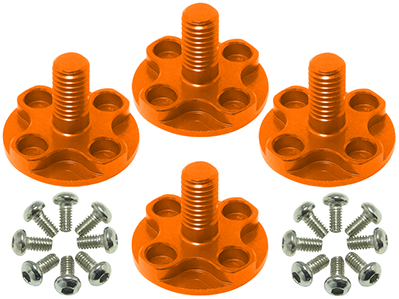 CNC AL CW Propeller Adapter Set - Blade Mach 25