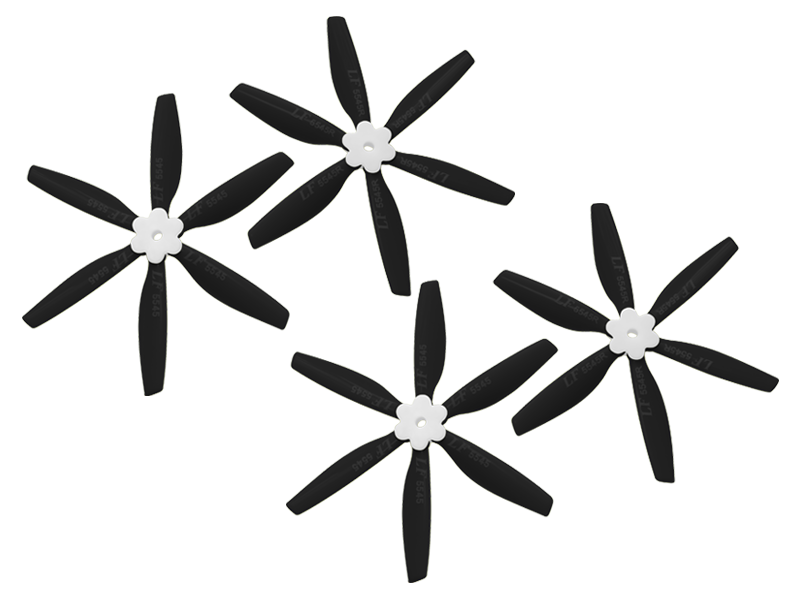 5545 6 Blades Folding Propeller (2CW+2CCW)