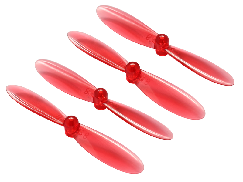 55mm Transparent Propeller (2CW+2CCW; 1.0mm Shaft)