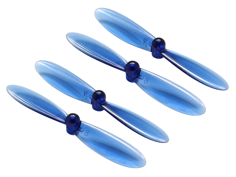 55mm Transparent Propeller (2CW+2CCW; 1.0mm Shaft)