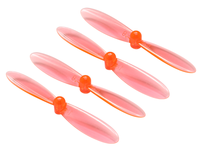 55mm Transparent Propeller (2CW+2CCW; 1.0mm Shaft)