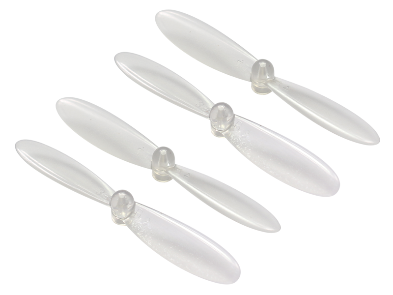 55mm Transparent Propeller (2CW+2CCW; 1.0mm Shaft)