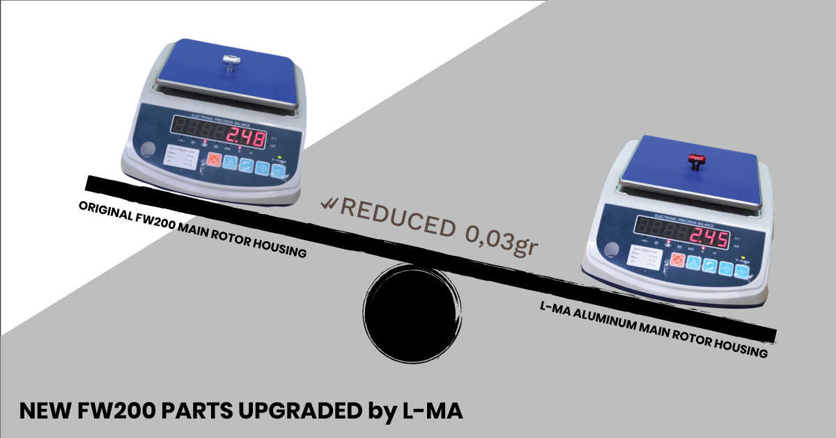 L-MA Precision Aluminum Main Rotor Housing for FW200