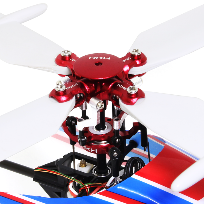 Blade mCPX BL2 - Rakonheli CNC Aluminum 4-Blade Head Combo