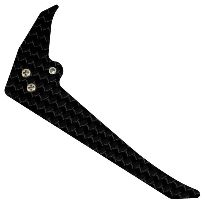 Blade 120 S, 120 S2 - Rakonheli CNC Delrin Carbon Tail Vertical Fin Set