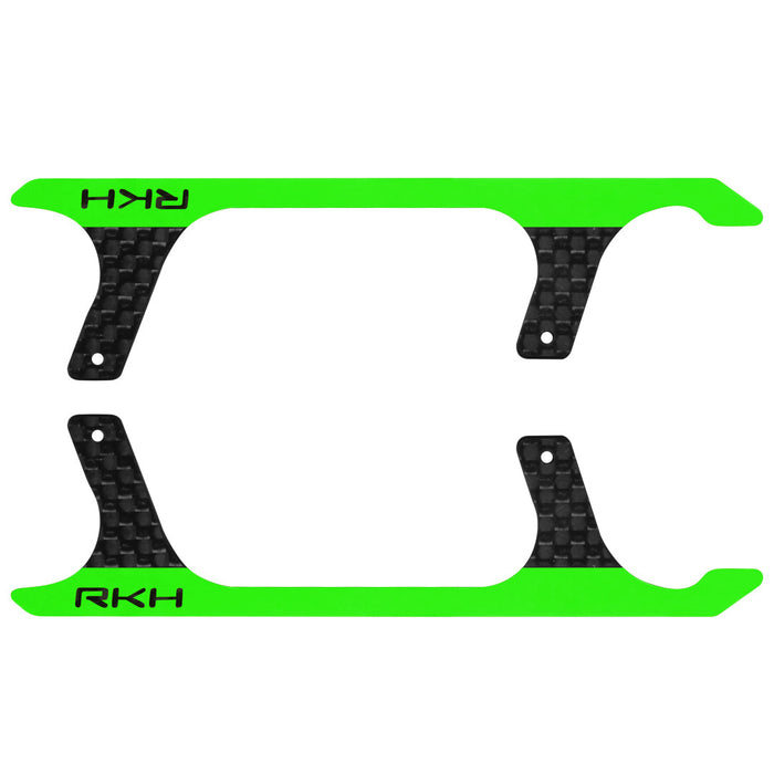 Rakonheli CNC Carbon Fiber w/Decal Landing Skid Set