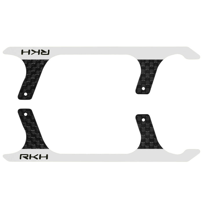 Rakonheli CNC Carbon Fiber w/Decal Landing Skid Set