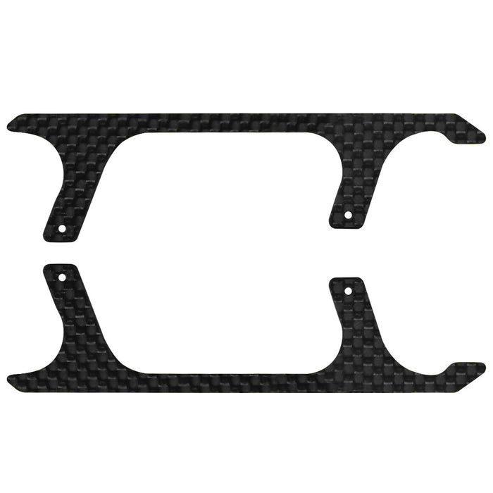 Rakonheli CNC Carbon Fiber w/Decal Landing Skid Set