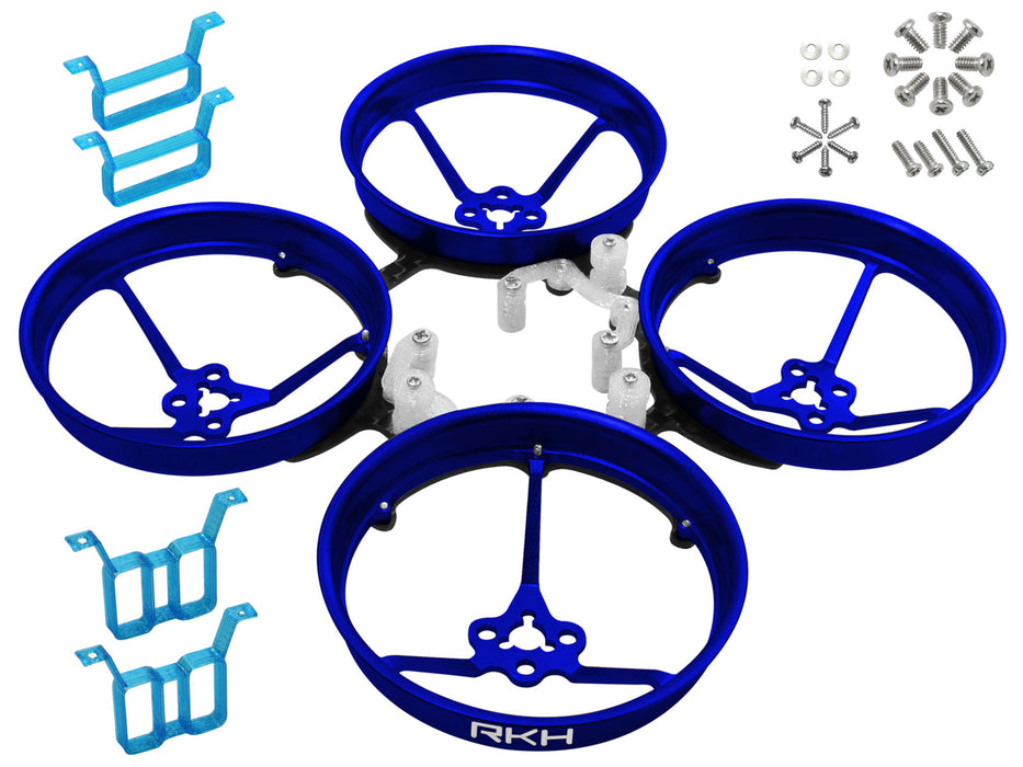 Rakonheli 1S, 2S AL Carbon 76mm Brushless Whoop Kit (for 0603, 0703, 1103 Motor)