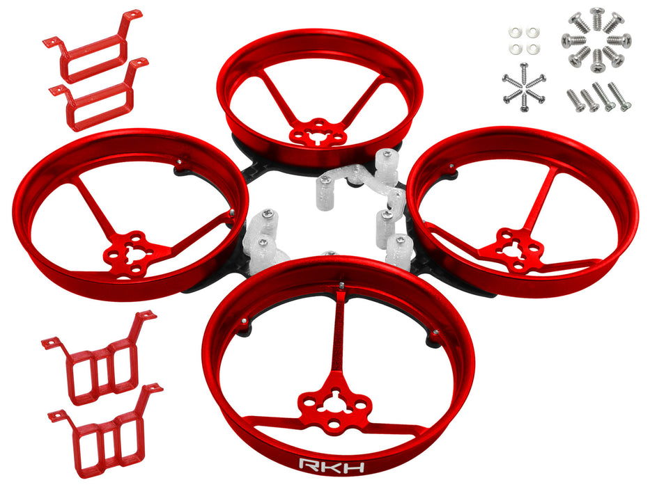 Rakonheli 1S, 2S AL Carbon 76mm Brushless Whoop Kit (for 0603, 0703, 1103 Motor)