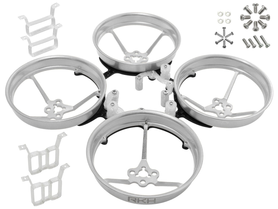 Rakonheli 1S, 2S AL Carbon 76mm Brushless Whoop Kit (for 0603, 0703, 1103 Motor)