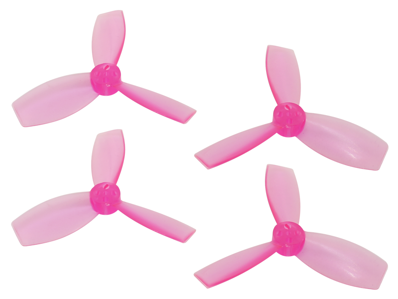 Rakonheli 2222 3 Blade Transparent Propeller (2CW+2CCW; 1.5mm Shaft) - Blade Torrent 110 FPV