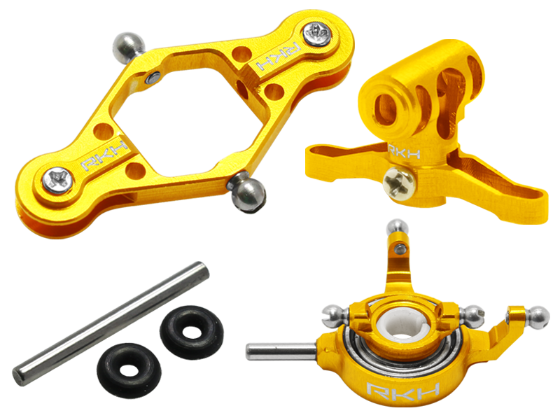 Rakonheli CNC AL Head Combo 02 - Blade mSR X/S