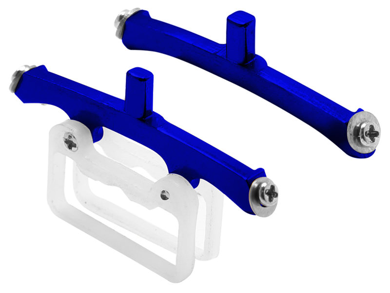 Rakonheli CNC AL Landing Gear Base Set (for mSRS737)