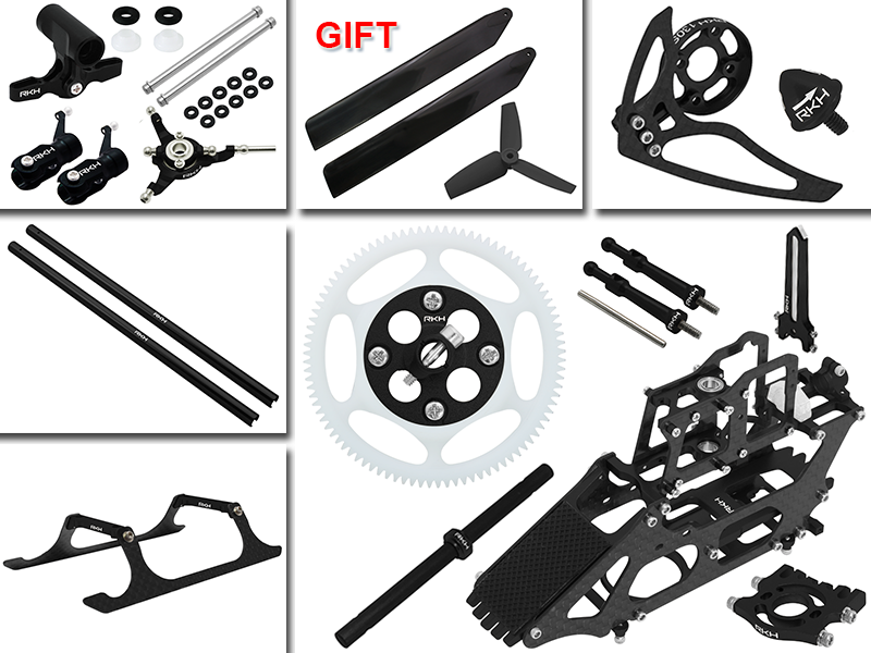 Rakonheli CNC Advanced Upgrade Kit - Blade 130 S