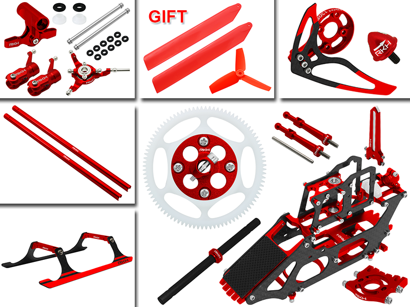 Rakonheli CNC Advanced Upgrade Kit - Blade 130 S