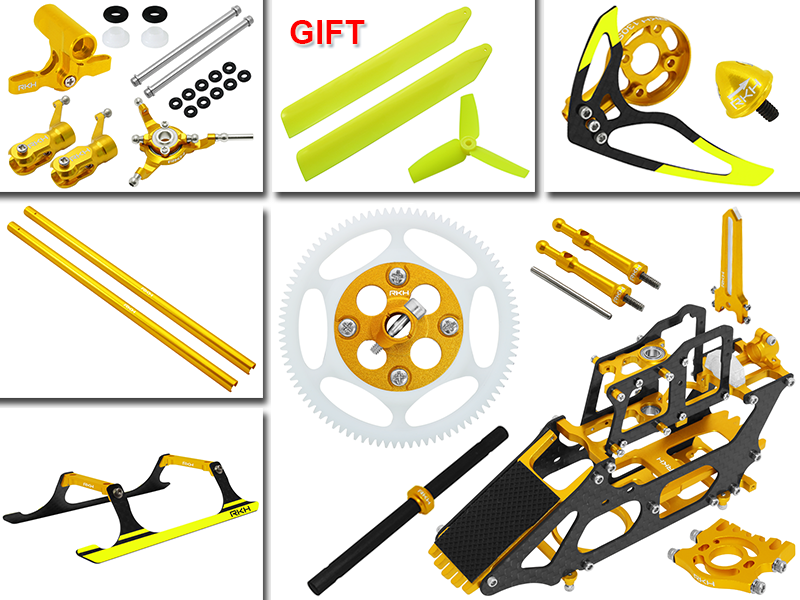 Rakonheli CNC Advanced Upgrade Kit - Blade 130 S