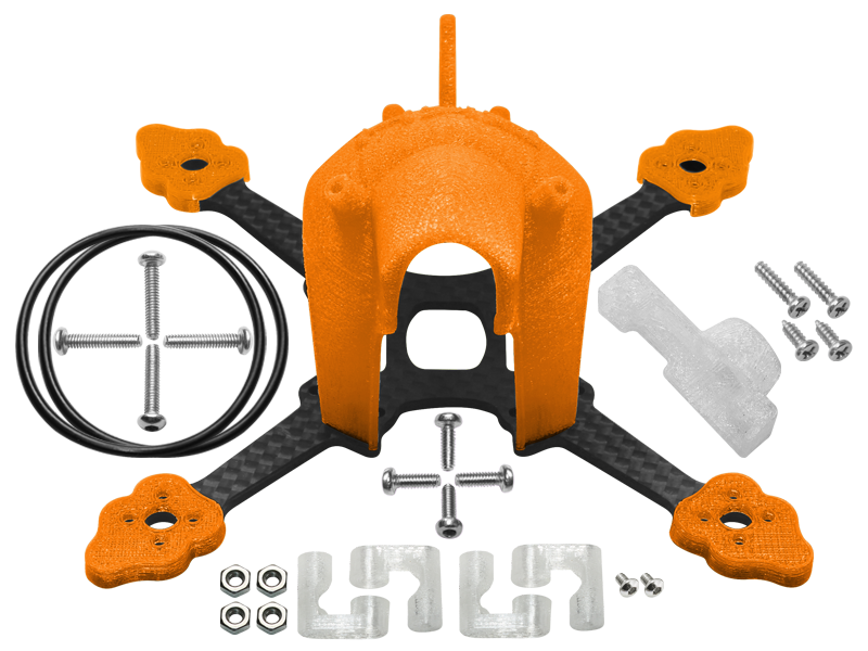 Rakonheli CNC Advanced Upgrade Kit - Blade Torrent 110 FPV