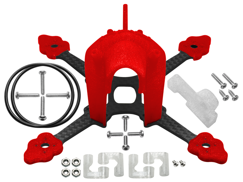 Rakonheli CNC Advanced Upgrade Kit - Blade Torrent 110 FPV