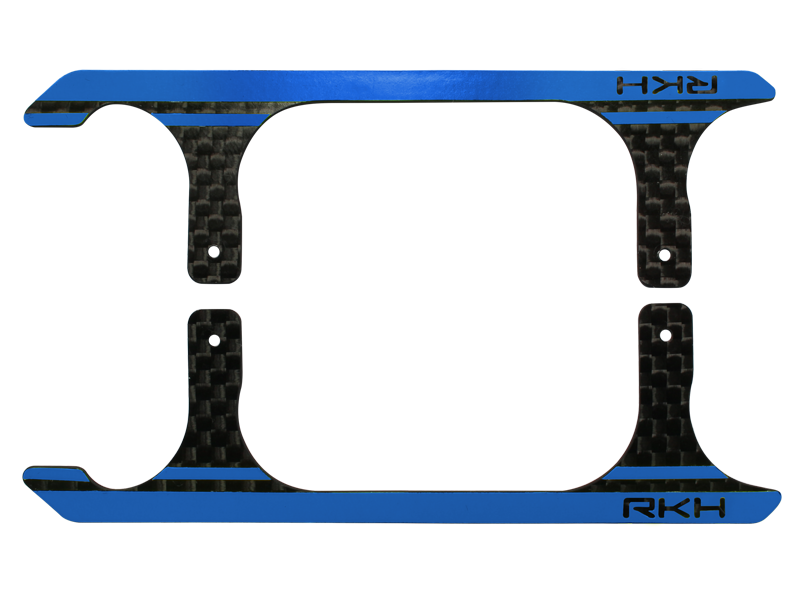Rakonheli CNC 3K Pure Carbon Fiber Landing Skid Set (for 130S721)