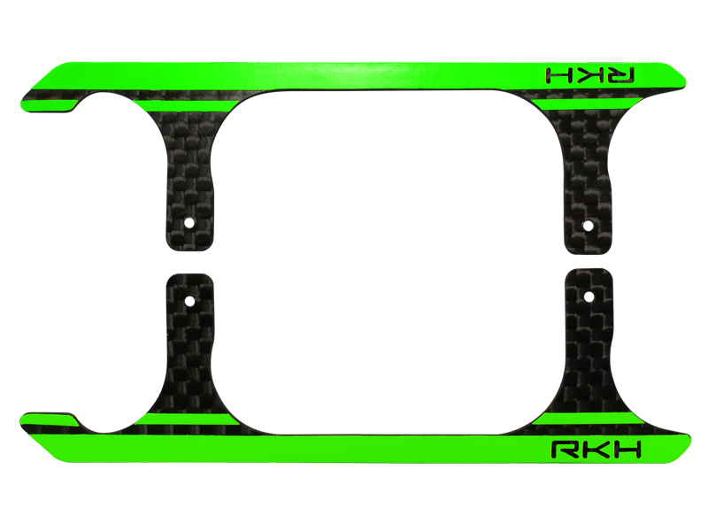 Rakonheli CNC 3K Pure Carbon Fiber Landing Skid Set (for 130S721)