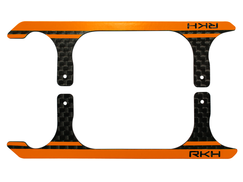 Rakonheli CNC 3K Pure Carbon Fiber Landing Skid Set (for 130S721)