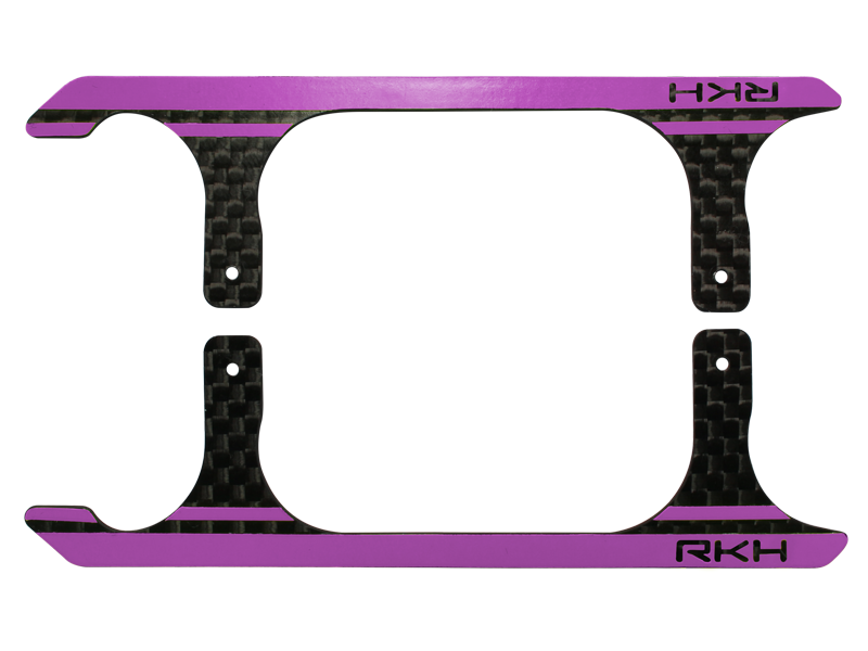 Rakonheli CNC 3K Pure Carbon Fiber Landing Skid Set (for 130S721)