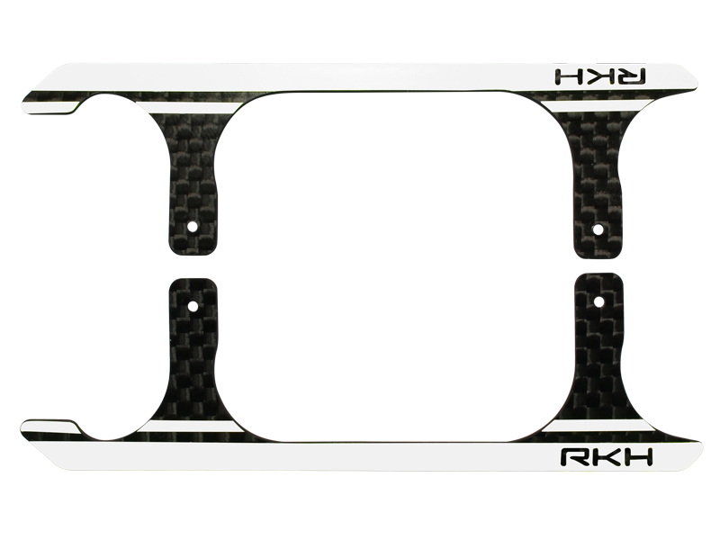 Rakonheli CNC 3K Pure Carbon Fiber Landing Skid Set (for 130S721)