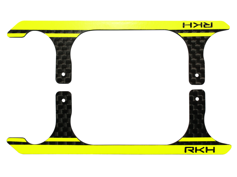 Rakonheli CNC 3K Pure Carbon Fiber Landing Skid Set (for 130S721)
