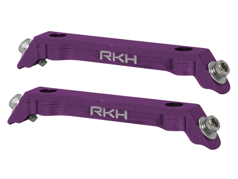 Rakonheli CNC AL Landing Gear Base (2) (for 130S721)