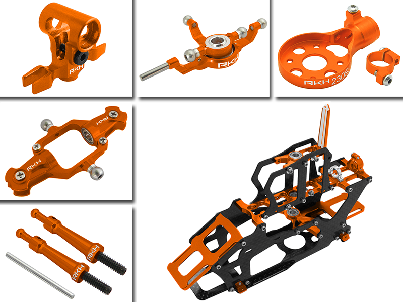 Rakonheli CNC Standard Upgrade Kit - Blade 200 S — RAKONHELI Rakonheli CNC Standard Upgrade Kit - Blade 200 S — RAKONHELI
