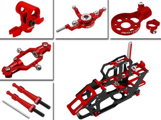 Set Conversione Rotore Tripala MICROHELI Arancione Per LAMA 200 SRX/200 S - MH-2SRX001TO - Foto 4