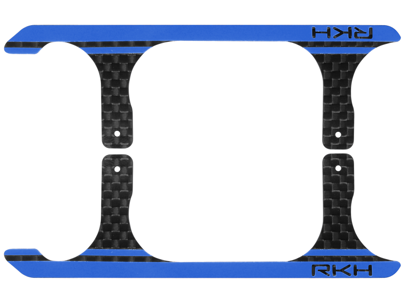 Rakonheli CNC 3K Pure Carbon Fiber Landing Skid Set (for 120S721)