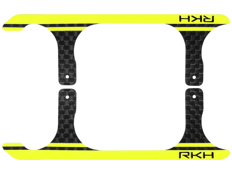 Rakonheli CNC 3K Pure Carbon Fiber Landing Skid Set (for 120S721)