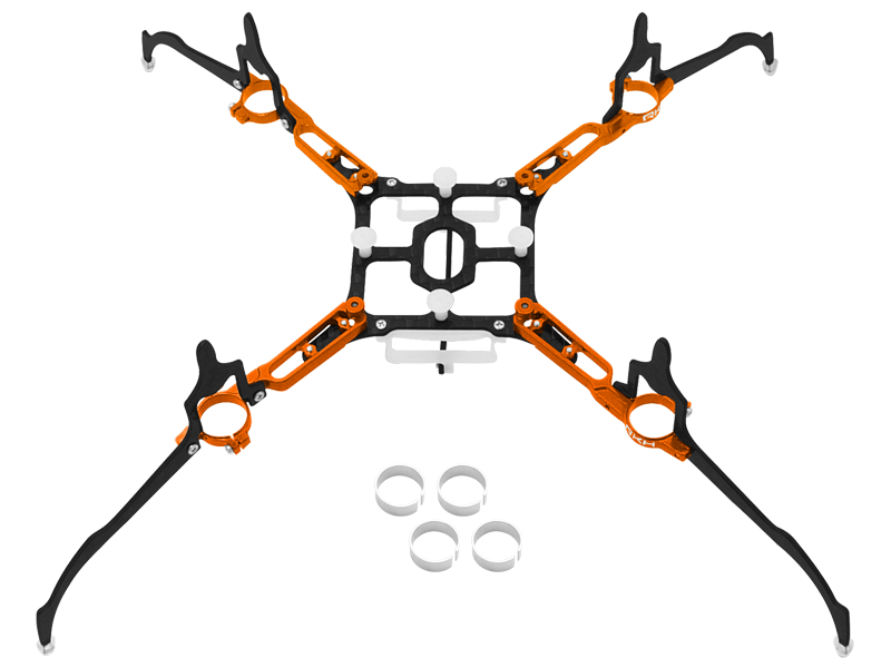 Rakonheli CNC AL and CF Upgrade Kit - Blade Nano QX2/Glimpse