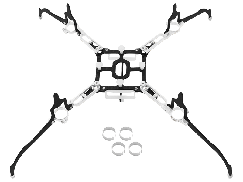 Rakonheli CNC AL and CF Upgrade Kit - Blade Nano QX2/Glimpse