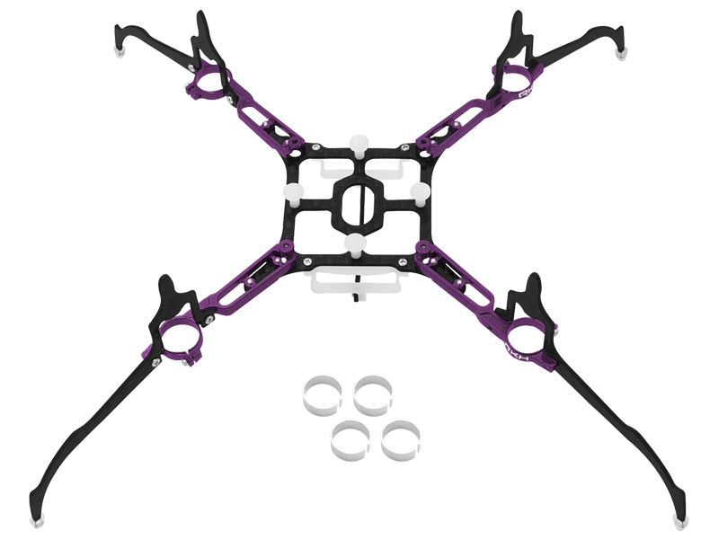 Rakonheli CNC AL and CF Upgrade Kit - Blade Nano QX2/Glimpse