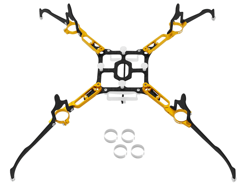 Rakonheli CNC AL and CF Upgrade Kit - Blade Nano QX2/Glimpse