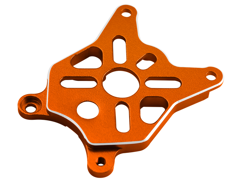 Rakon Heli CNC AL Motor Mount Plate for Traxxas ATON