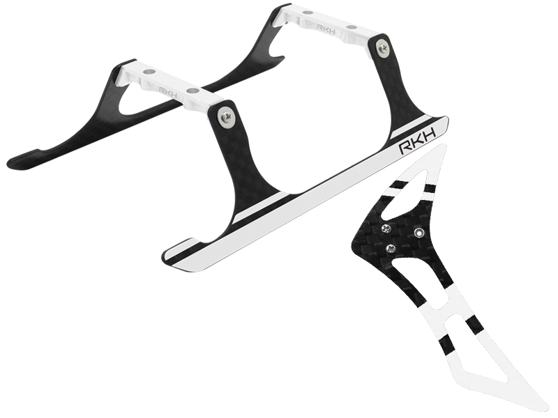 Blade 120 S, 120 S2 - Rakonheli CNC Landing Gear and Tail Fin Combo