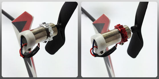 CNC Delrin 6mm Tail Motor Protection - Blade mCP X/mSR/mSR X/Nano CPX