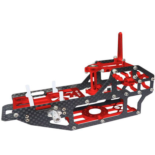 L-MA CNC Aluminum and Carbon Fiber Main Frame w/ Battery Latch Set