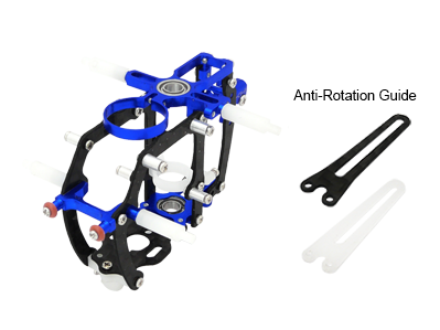 CNC AL Advanced Main Frame Set - Blade mCPXBL