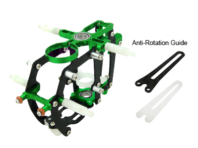 CNC AL Advanced Main Frame Set - Blade mCPXBL