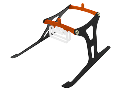 Rakonheli CNC AL Landing Gear Set - Blade Nano CPX/CP S, Nano S2/S3