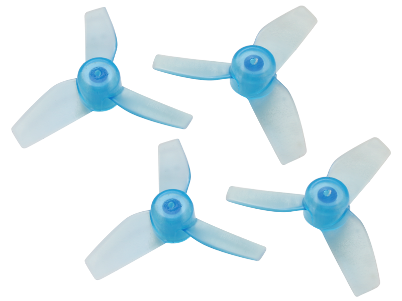 Rakonheli 31mm 3 Blade Transparent Propeller (2CW+2CCW; 1.0mm Shaft)