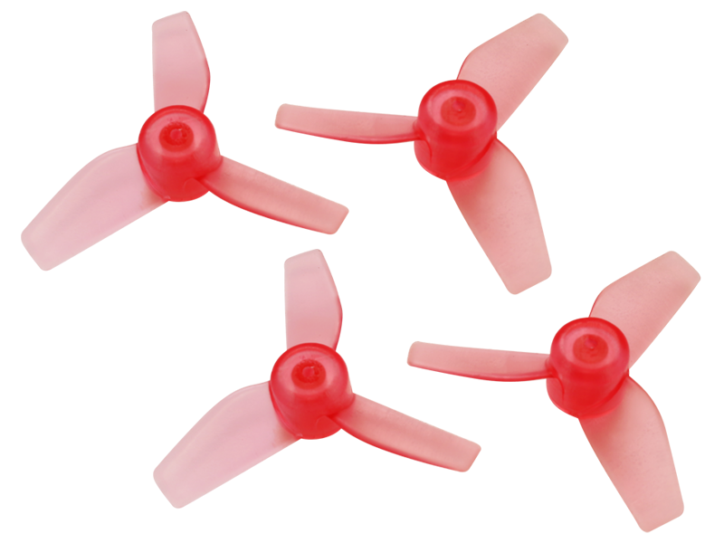 Rakonheli 31mm 3 Blade Transparent Propeller (2CW+2CCW; 1.0mm Shaft)