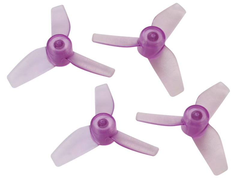 Rakonheli 31mm 3 Blade Transparent Propeller (2CW+2CCW; 1.0mm Shaft)