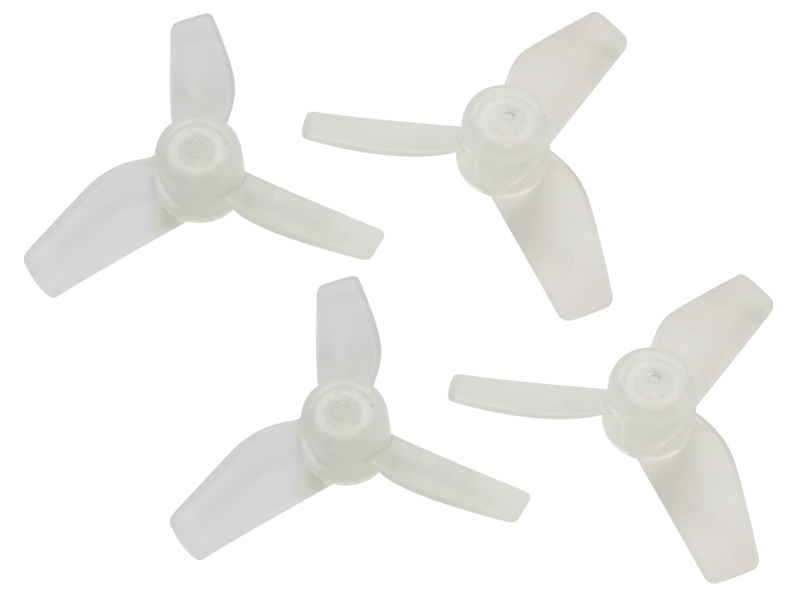 Rakonheli 31mm 3 Blade Transparent Propeller (2CW+2CCW; 1.0mm Shaft)