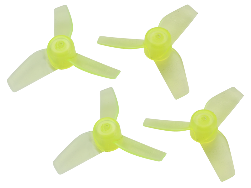 Rakonheli 31mm 3 Blade Transparent Propeller (2CW+2CCW; 1.0mm Shaft)